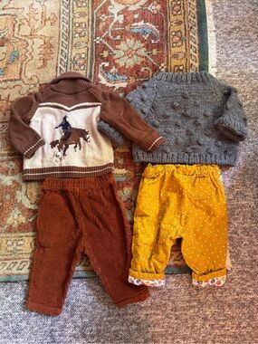 Baby Knit & Corduroy Bundle - Janie & Jack, The Blueberry Hill, Baby Boden…